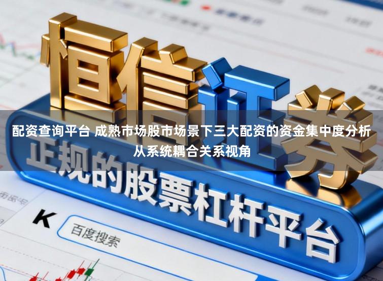 配资查询平台 成熟市场股市场景下三大配资的资金集中度分析从系统耦合关系视角