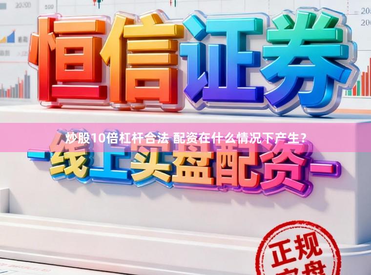 炒股10倍杠杆合法 配资在什么情况下产生？